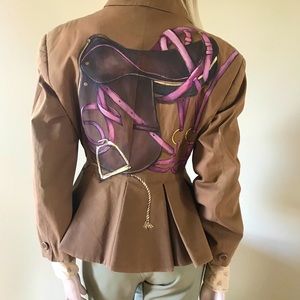 Romeo Gigli Peplum Jacket